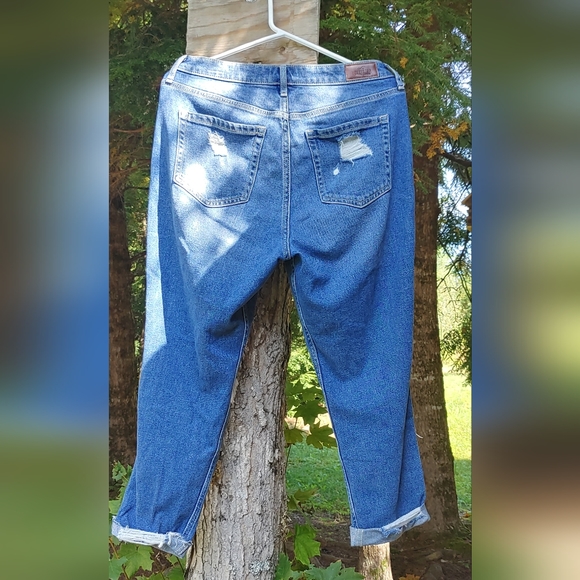 Hollister Destroyed Mom Jeans Size 9S - 29W 25L - Picture 3 of 5